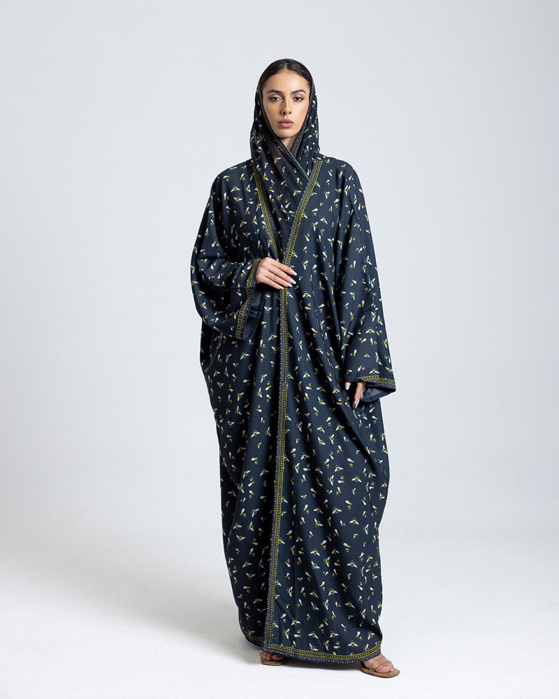 Bee My Bloom Abaya