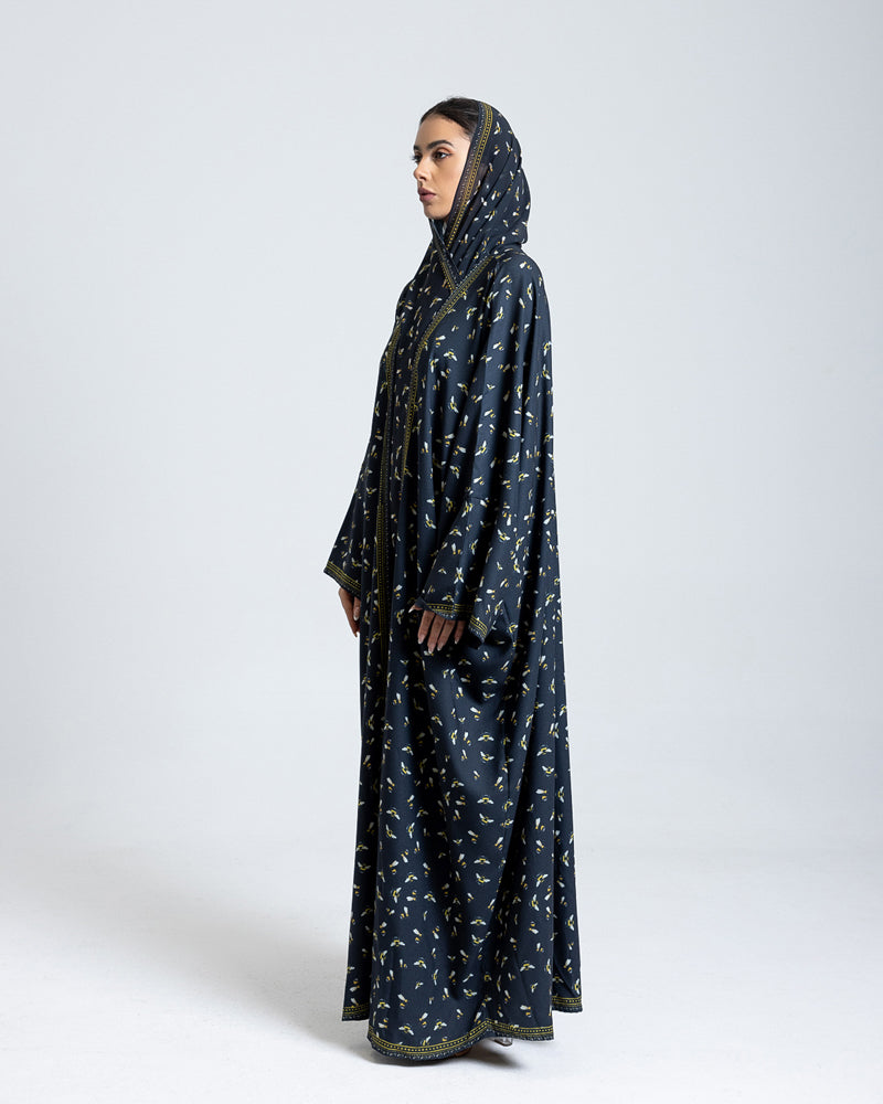 Bee My Bloom Abaya
