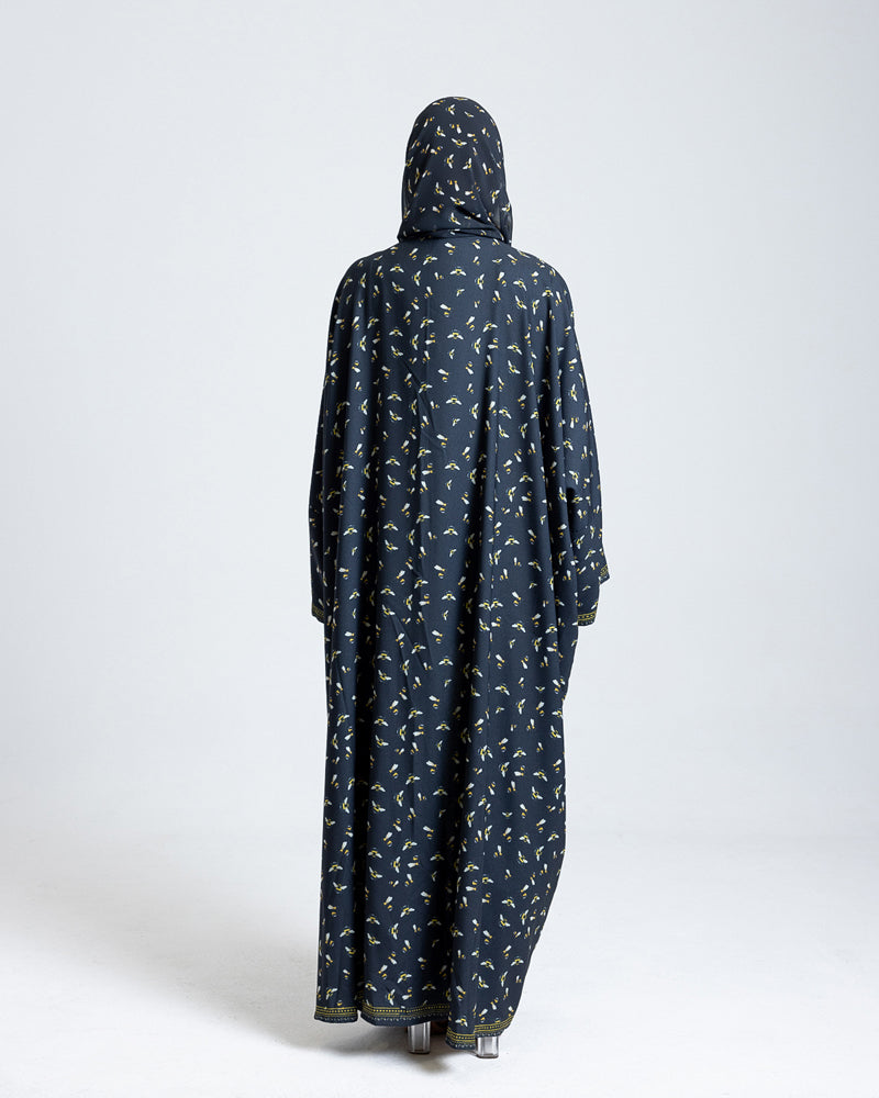 Bee My Bloom Abaya