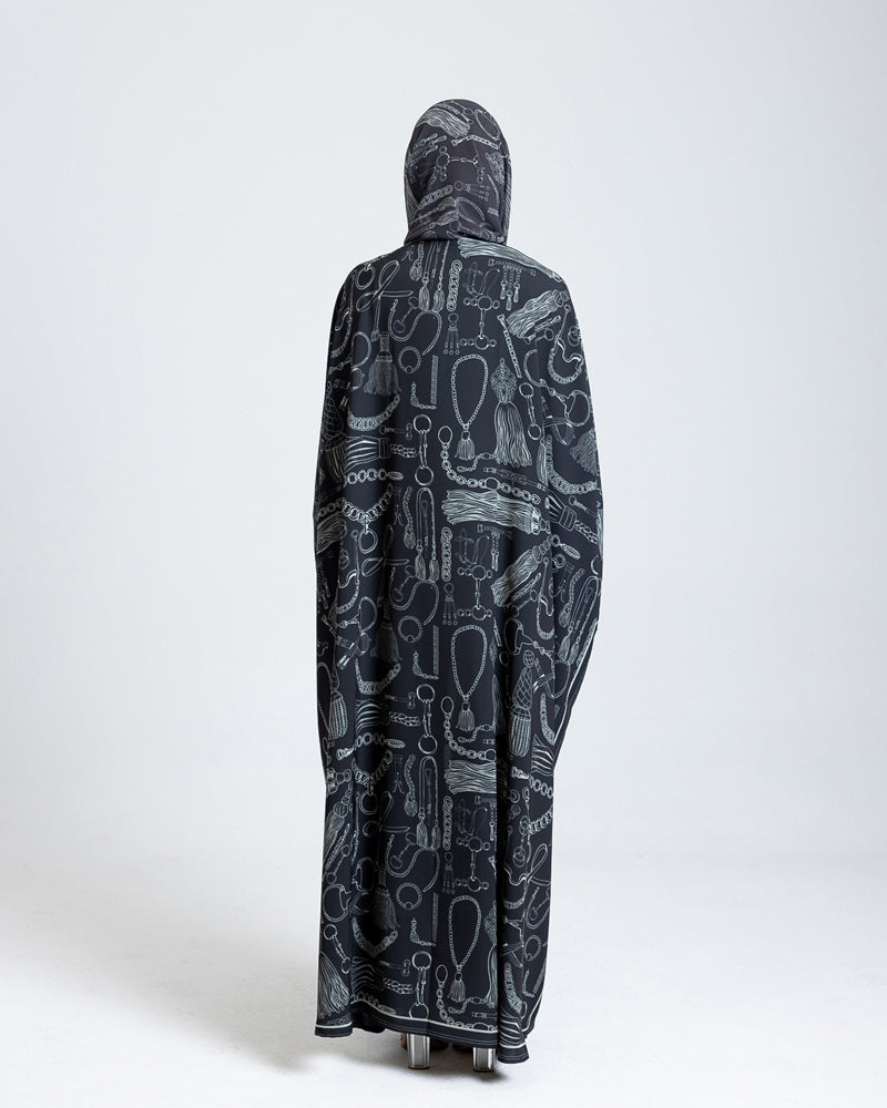 Noir Equestrian Abaya